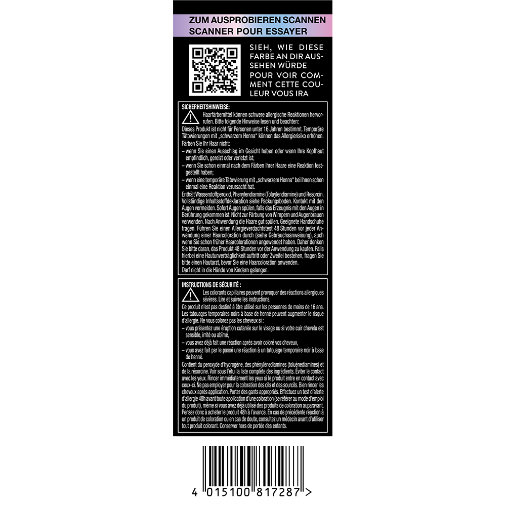 Bild: syoss Permanente Coloration Chocolate Copper