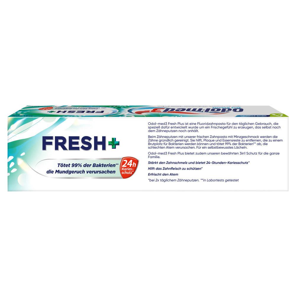 Bild: Odol-med3 Fresh+ Zahnpasta 