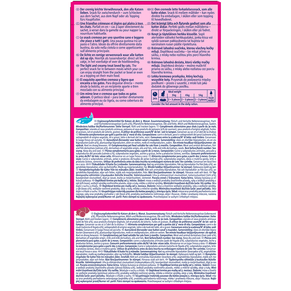 Bild: Vitakraft Liquid Snack Lachs und Leberwurst