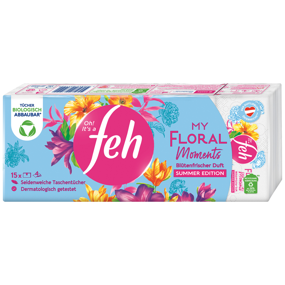 Bild: feh Taschentücher My Floral Moments 