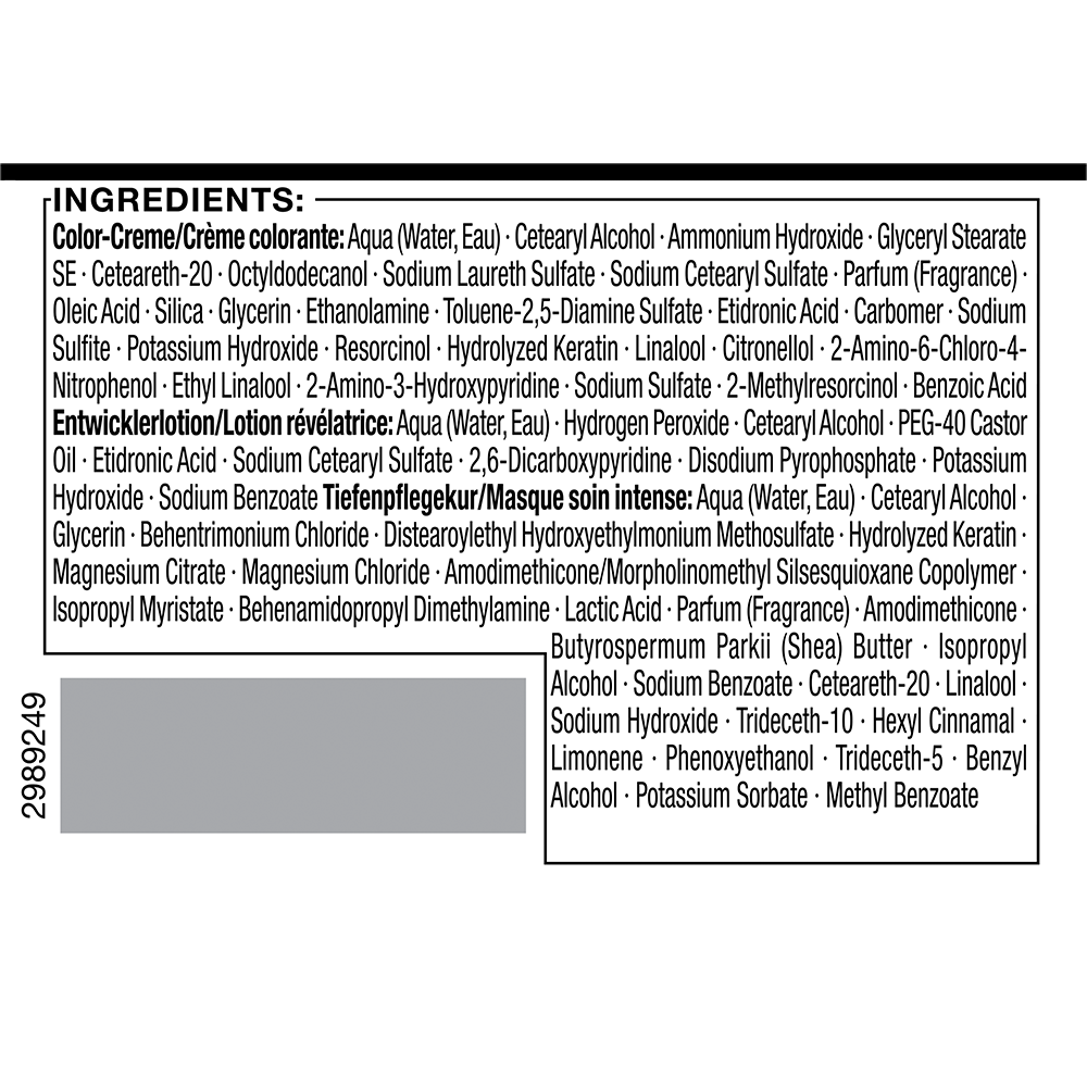 Bild: syoss Permanente Coloration honigblond