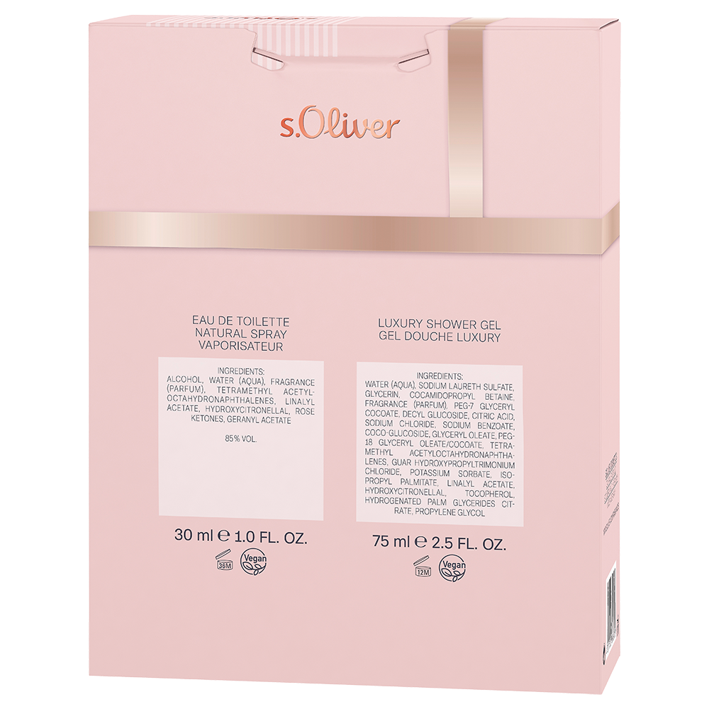 Bild: s.Oliver Life Time Geschenkset Eau de Toilette 30 ml + Duschgel 75 ml 