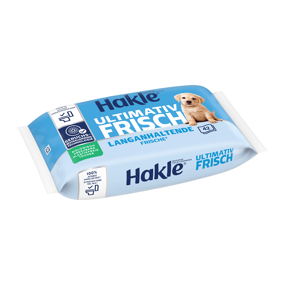 Bild: Hakle Feuchtes Toilettenpapier Ultimativ Frisch 