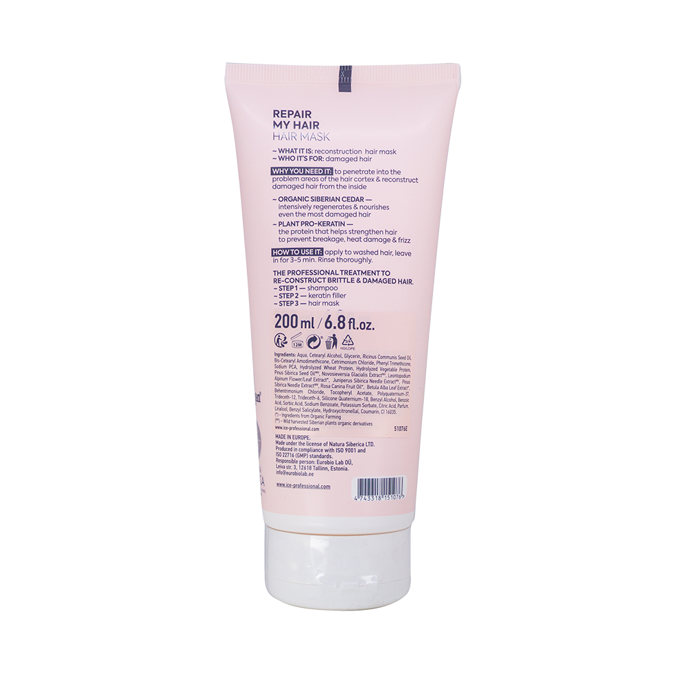 Bild: ICE Professional by Natura Siberica Haar Maske Repair my Hair 