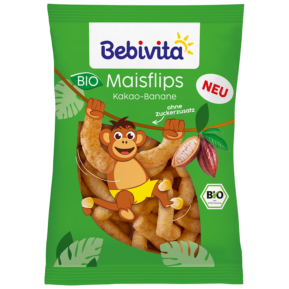 Bild: Bebivita Maisfkips Kakao-Banane 