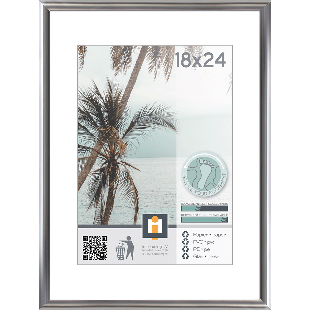 Bild: Tawo Living Bilderrahmen Silver 18x24cm 