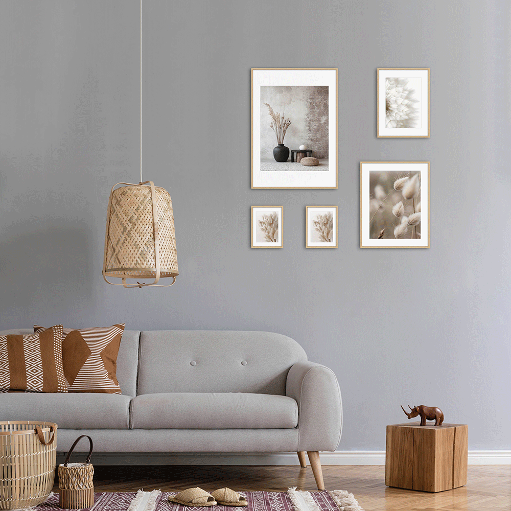 Bild: Tawo Living Bilderrahmen Eiche 10x15cm 