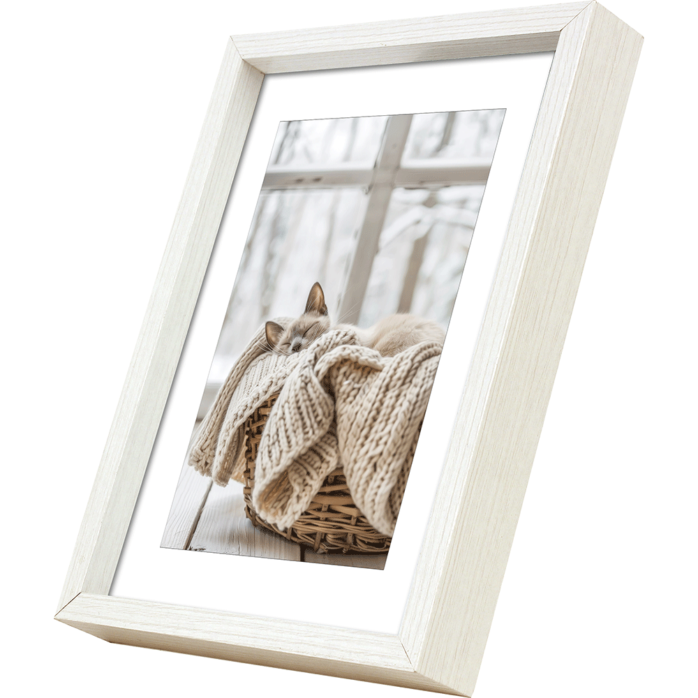 Bild: Tawo Living Bilderrahmen Weiß 13x18cm 