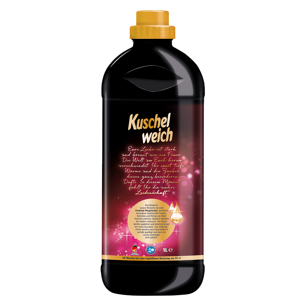 Bild: Kuschelweich Weichspüler Luxury Moments Leidenschaft 