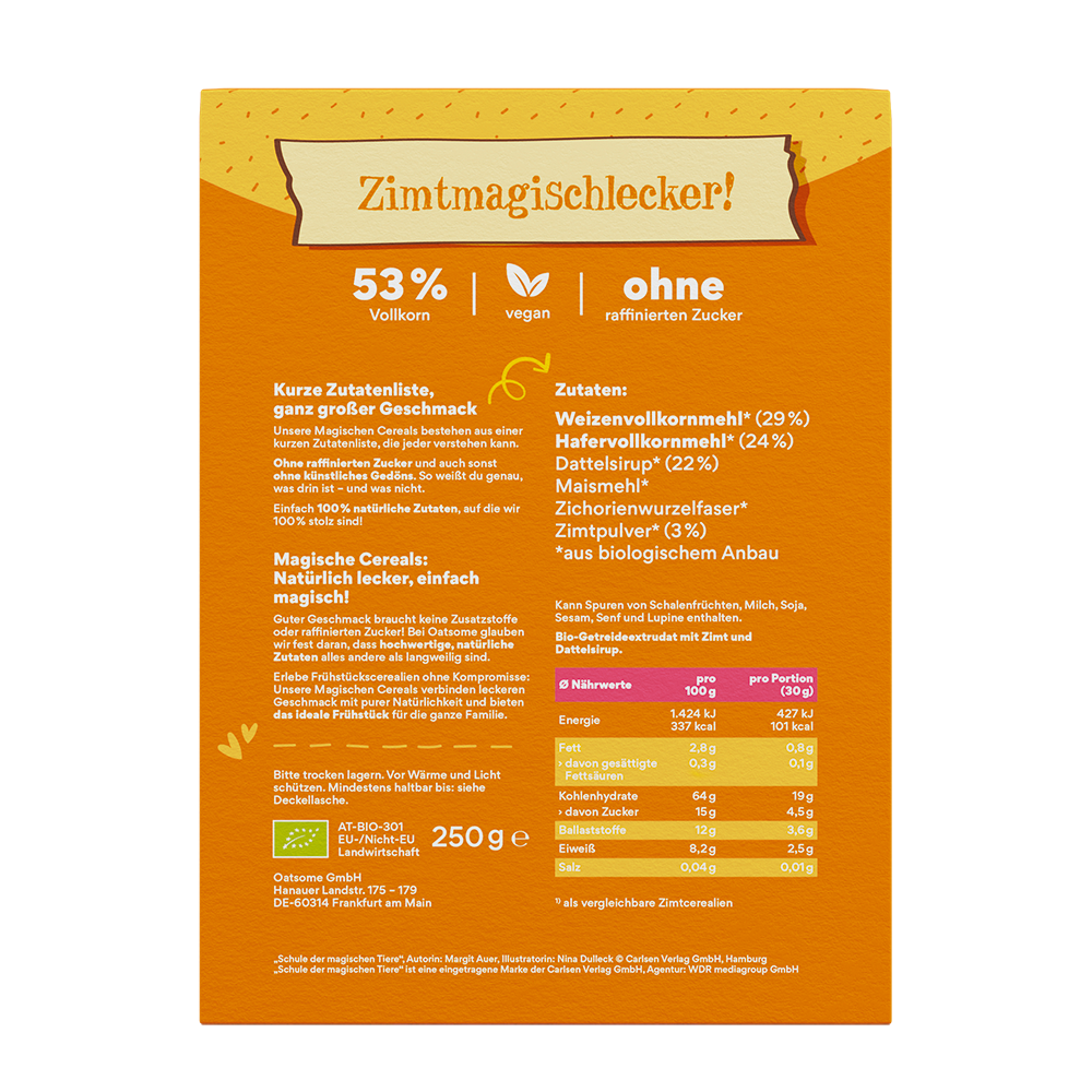 Bild: Oatsome Magische Zimt Pops 