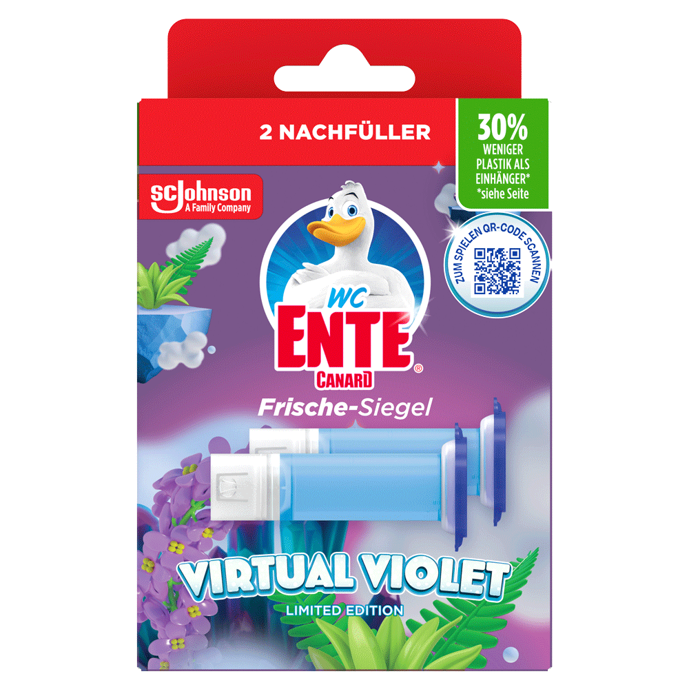 Bild: WC-Ente Frische Siegel Virtual Violet Nachfüller 