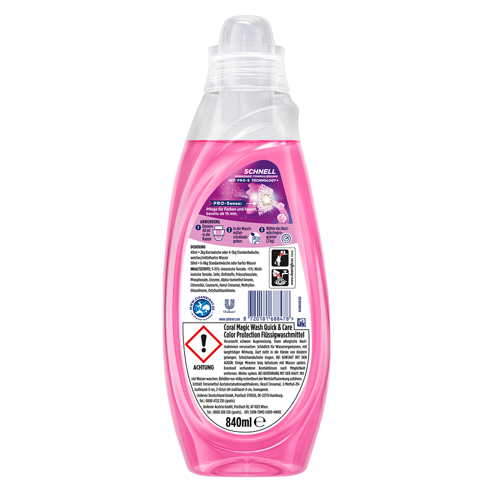 Bild: Coral Magic Wash Waschmittel Color 
