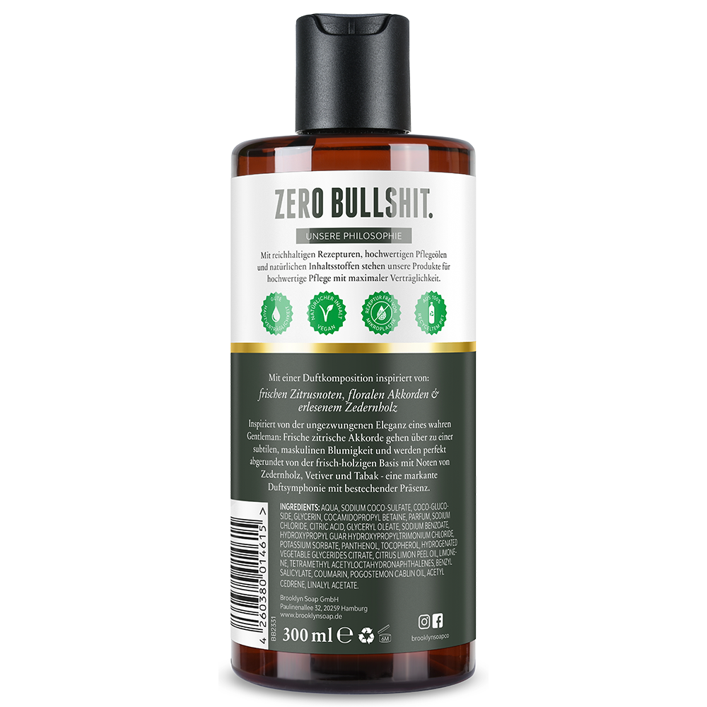 Bild: Brooklyn Soap Company Duschgel Green Wood & Vetiver 