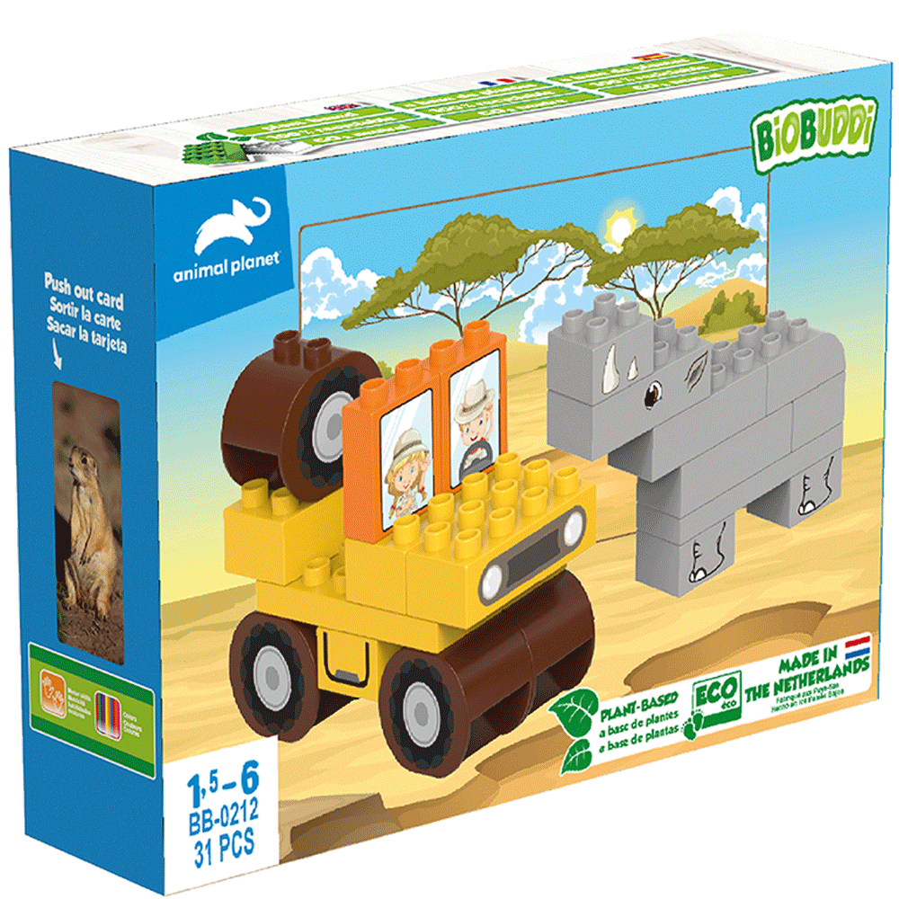 Bild: BiOBUDDi Bio-Bausteine Safari-Set 
