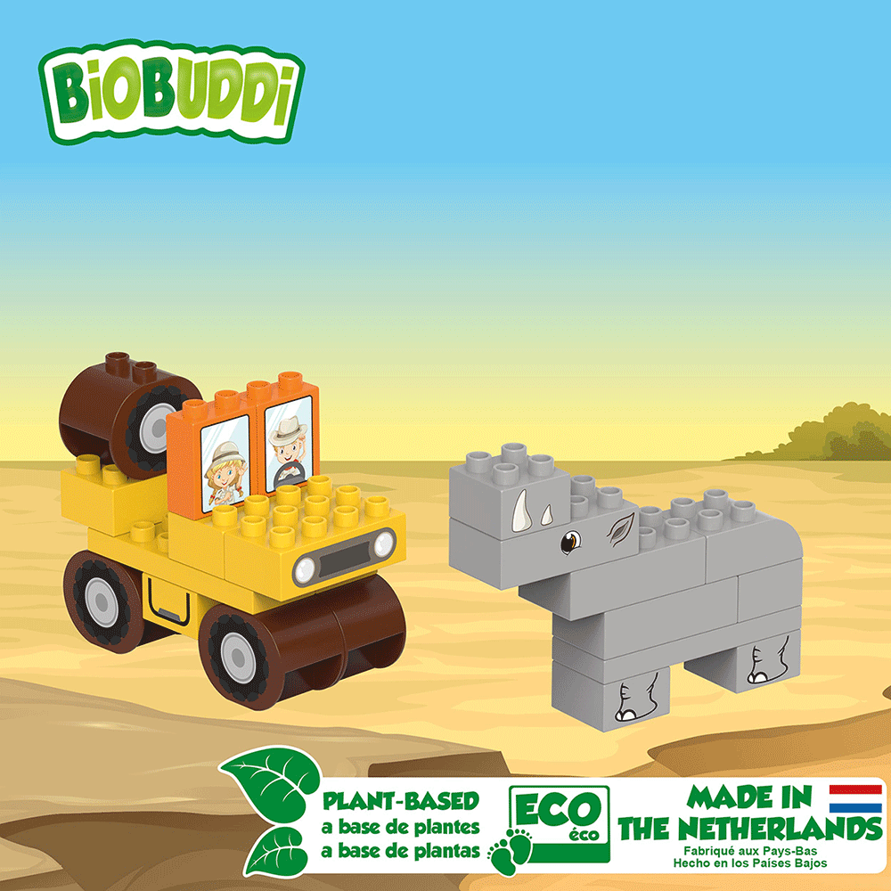 Bild: BiOBUDDi Bio-Bausteine Safari-Set 