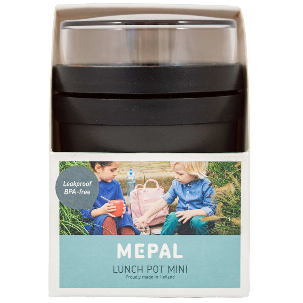 Bild: Mepal Lunchpot Mini Schwarz 300ml + 120ml 