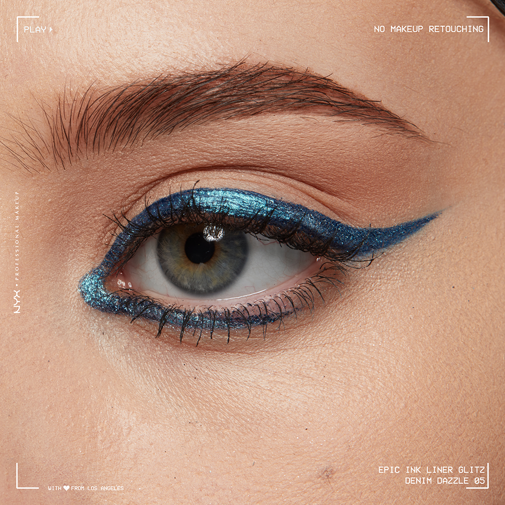Bild: NYX Professional Make-up Epic Ink Liner Jeanz Glitz denim dazzle