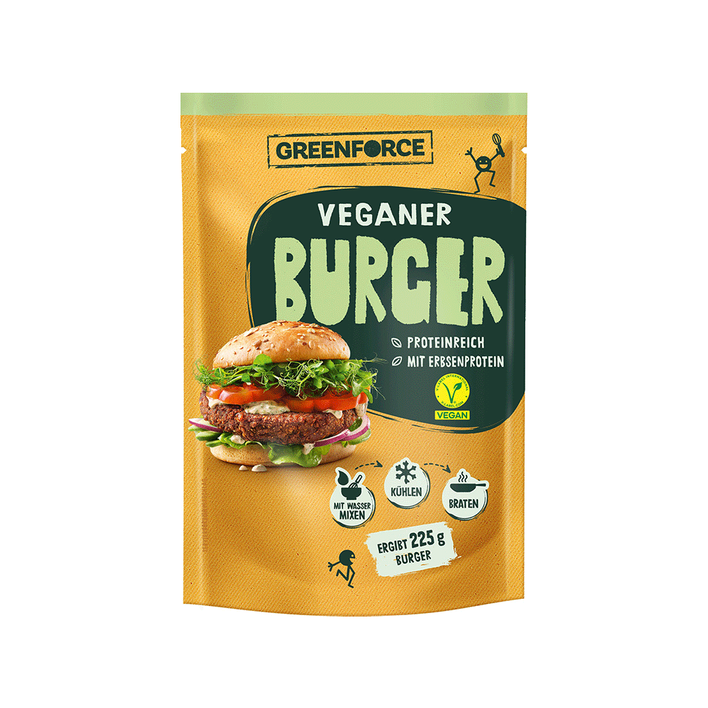 Bild: Greenforce Veganer Burger 