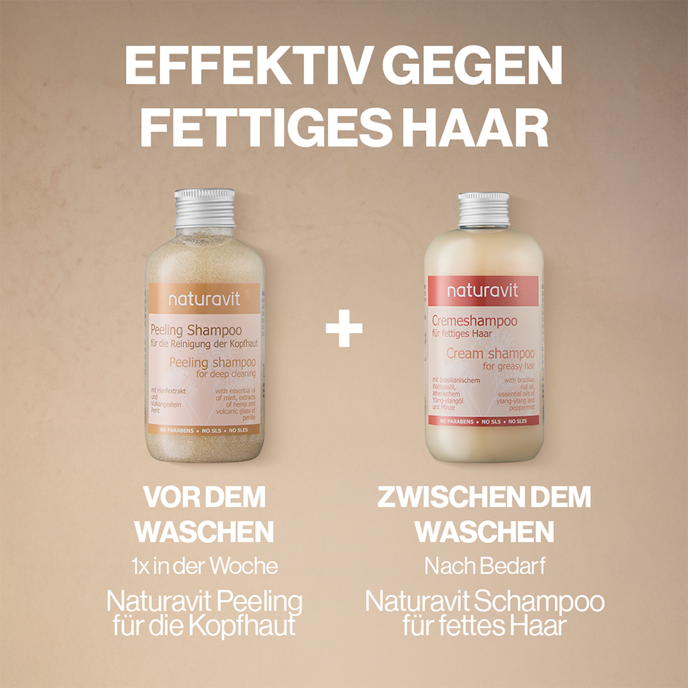 Bild: Naturavit Cremeshampoo für Fettiges Haar 