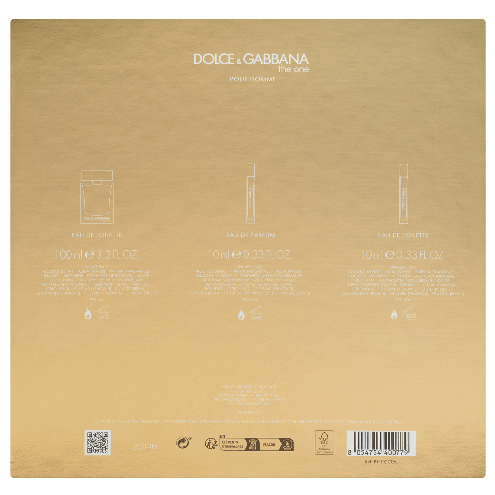 Bild: Dolce & Gabbana The One Geschenkset 