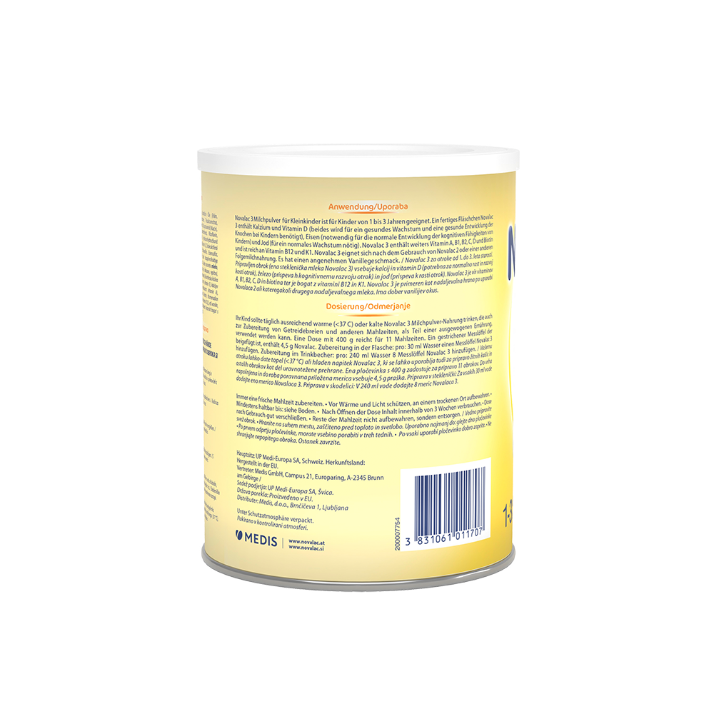 Bild: Novalac 3 Milchpulver für Kleinkinder 1-3 Jahre 