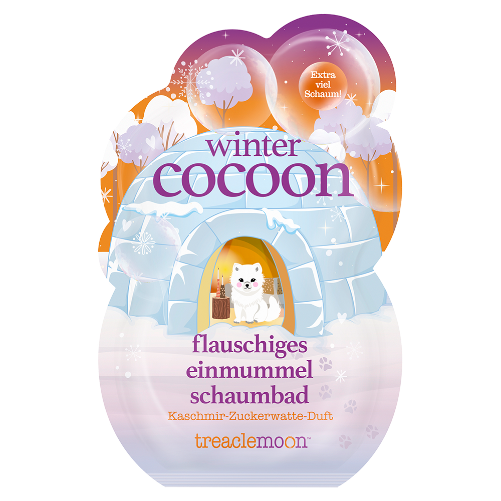 Bild: Treaclemoon Schaumbad Winter Cocoon 