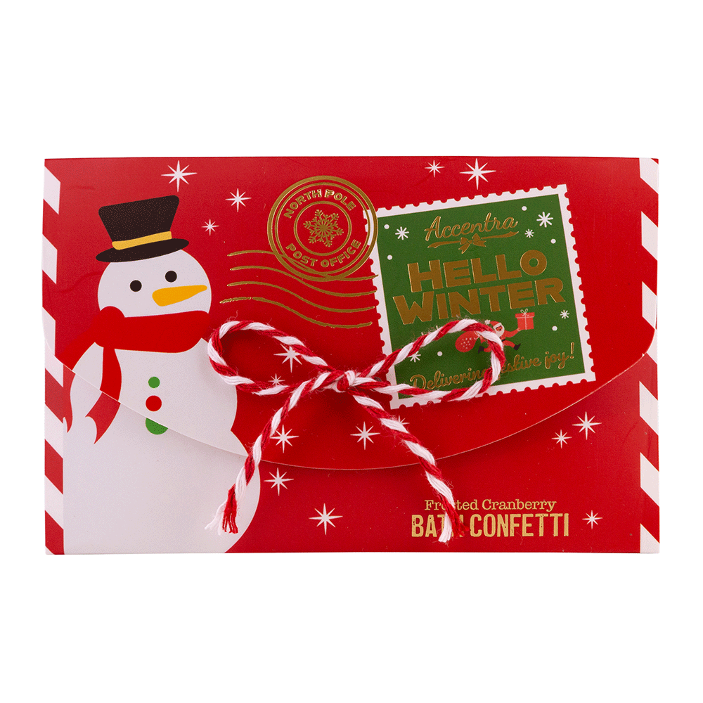 Bild: Accentra Badekonfetti Hello Winter 