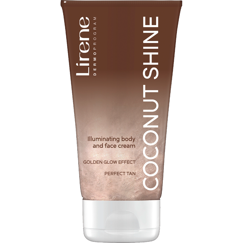 Bild: Lirene Illuminating Body and Face Cream Coconut Shine 