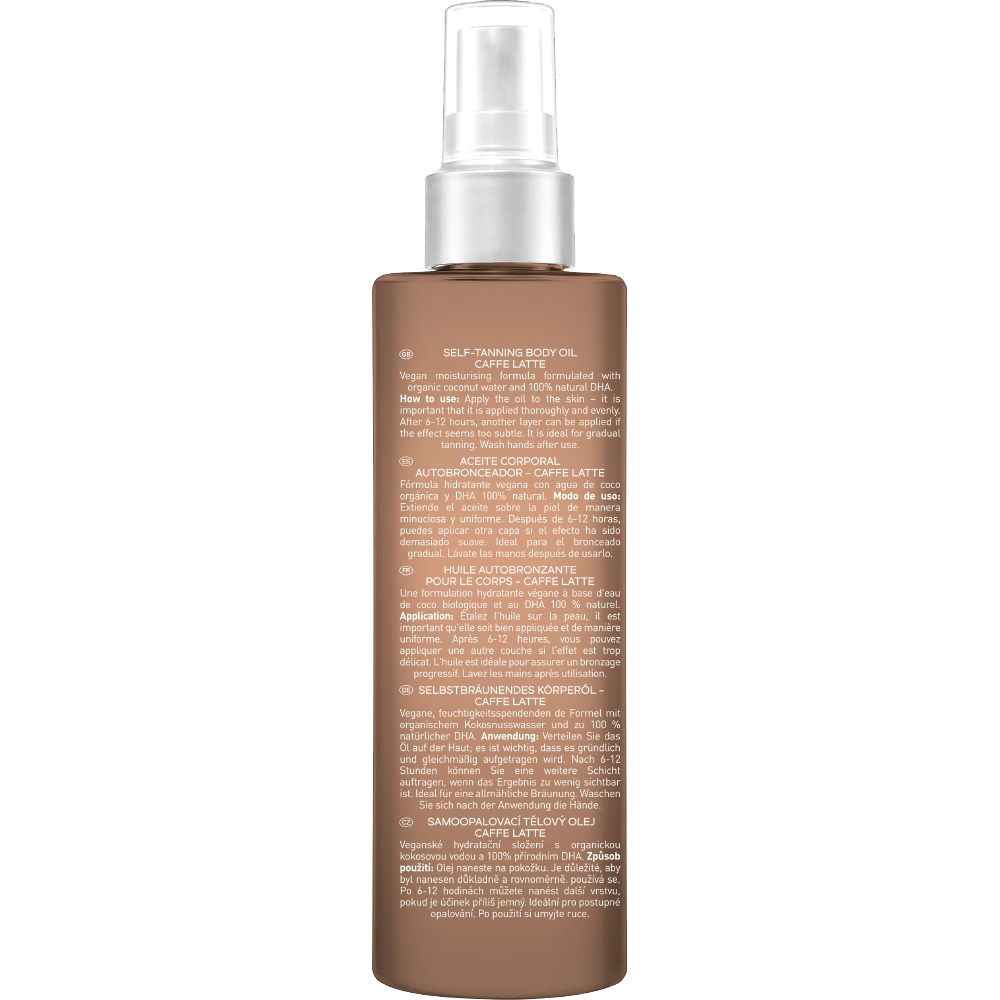 Bild: Lirene Self Tanning Body Oil Caffe Latte 