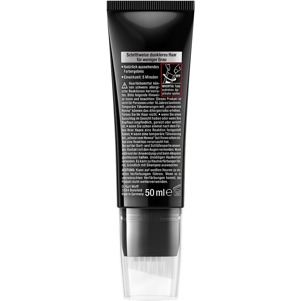 Bild: Alpecin Grey Attack Bart und Schläfen 