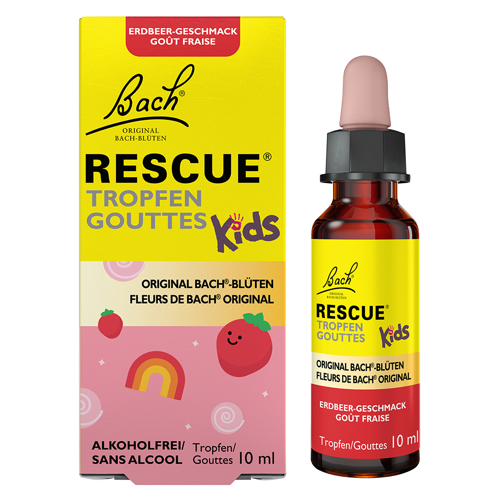 Bild: Rescue Tropfen Kids Erdbeere 