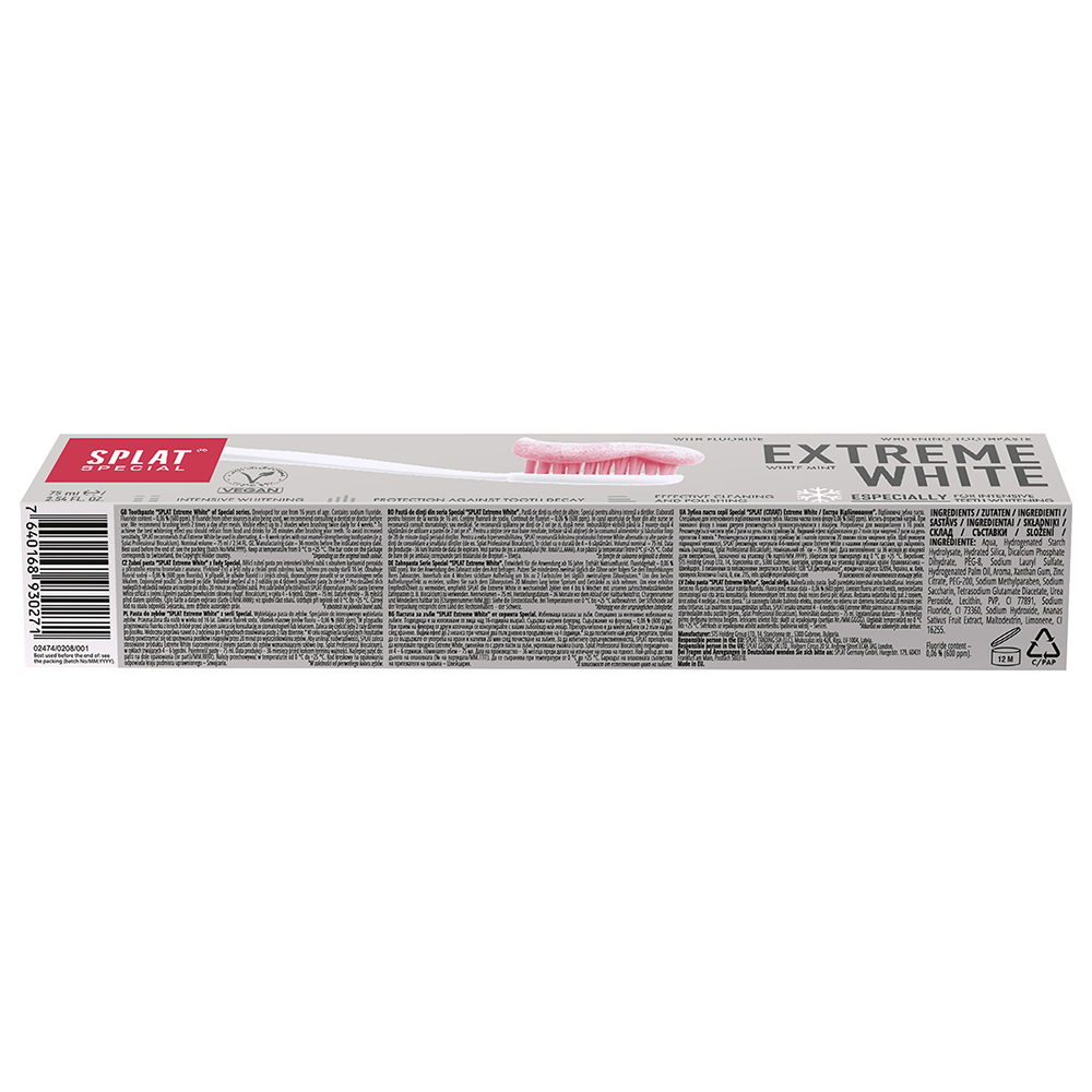 Bild: Splat Zahnpasta Extreme White 