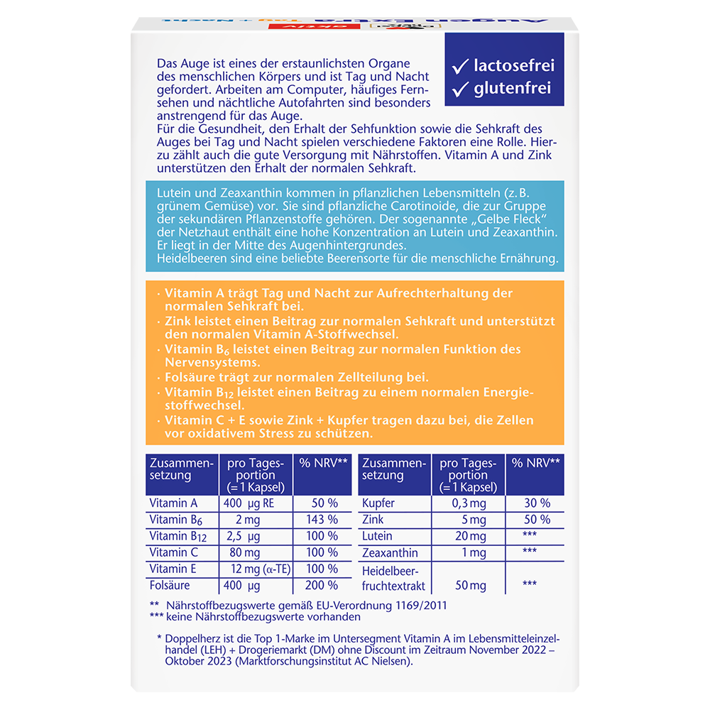 Bild: DOPPELHERZ Augen Extra Tag + Nacht