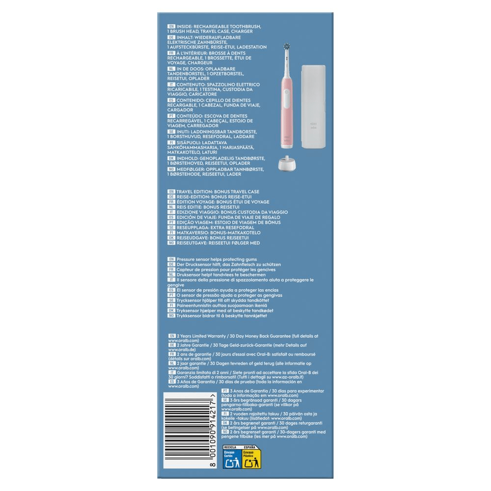 Bild: Oral-B Pro Series 1 Elektrische Zahnbürste, Rosa 