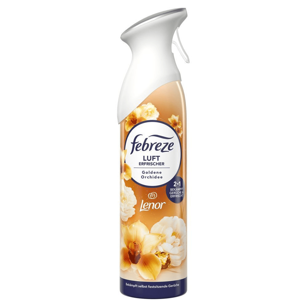 Bild: Febreze Lufterfrischer Raumduft Spray Goldene Orchidee 