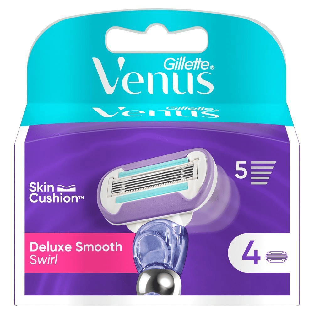 Bild: Gillette Venus Deluxe Smooth Swirl Rasierklingen 
