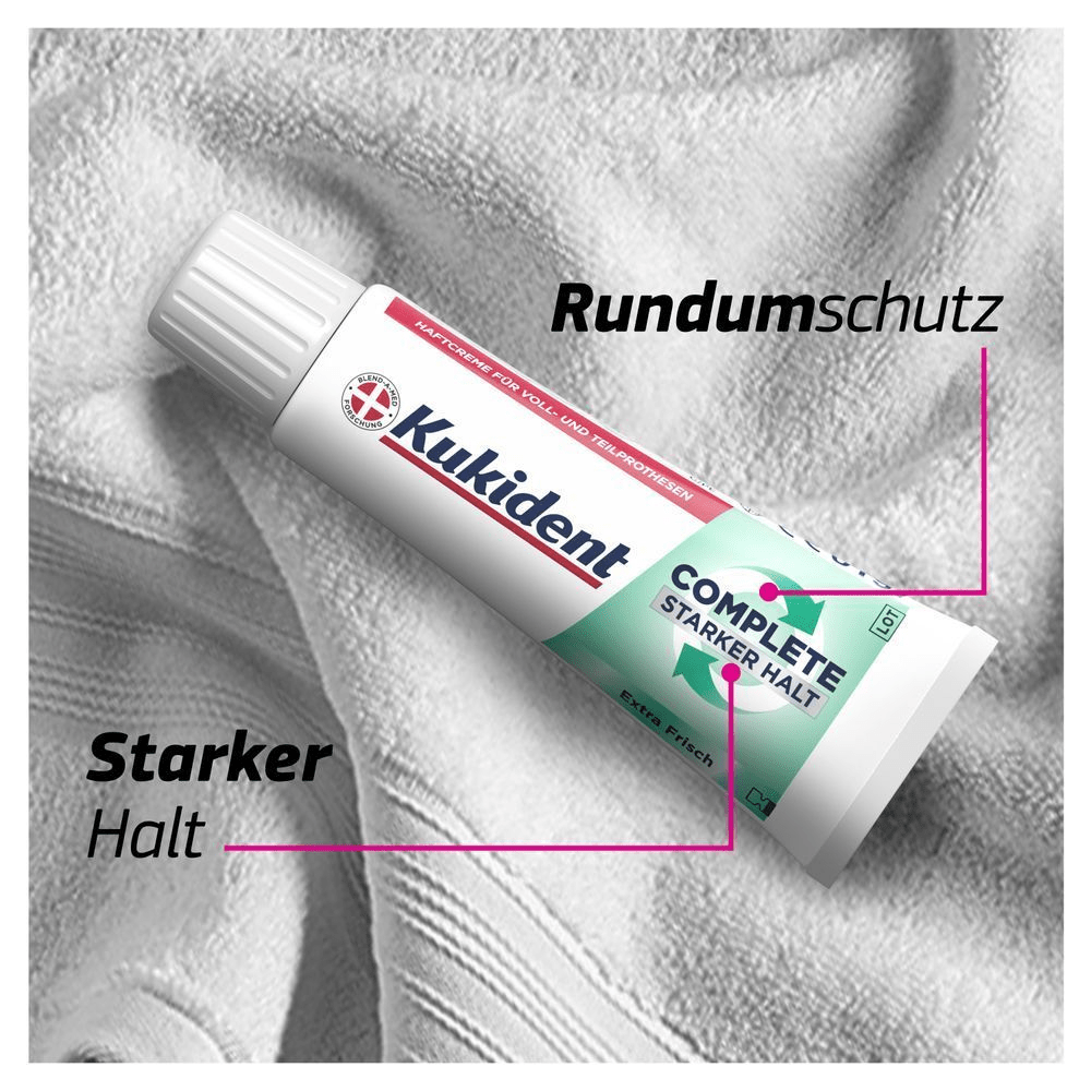 Bild: Kukident Complete Haftcreme, Extra Frisch 