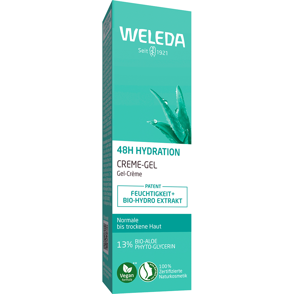 Bild: WELEDA Creme Gel 48 H Hydration 