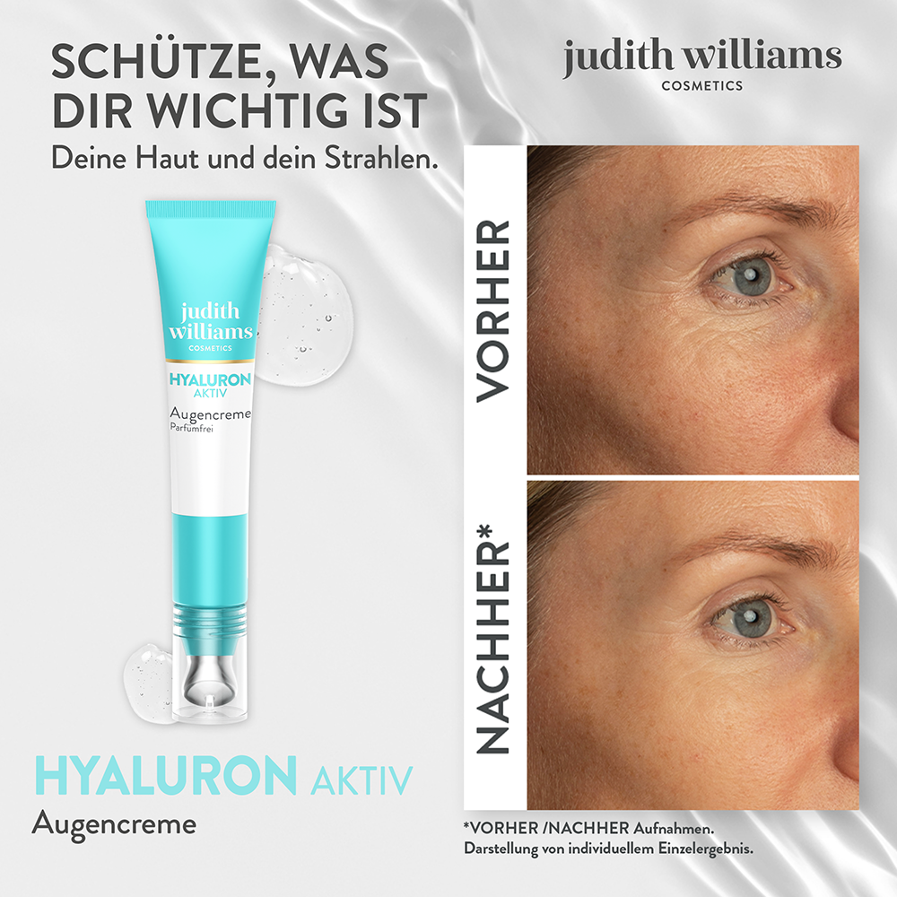 Bild: Judith Williams Augencreme Hyaluron Aktiv Feuchtigkeit 