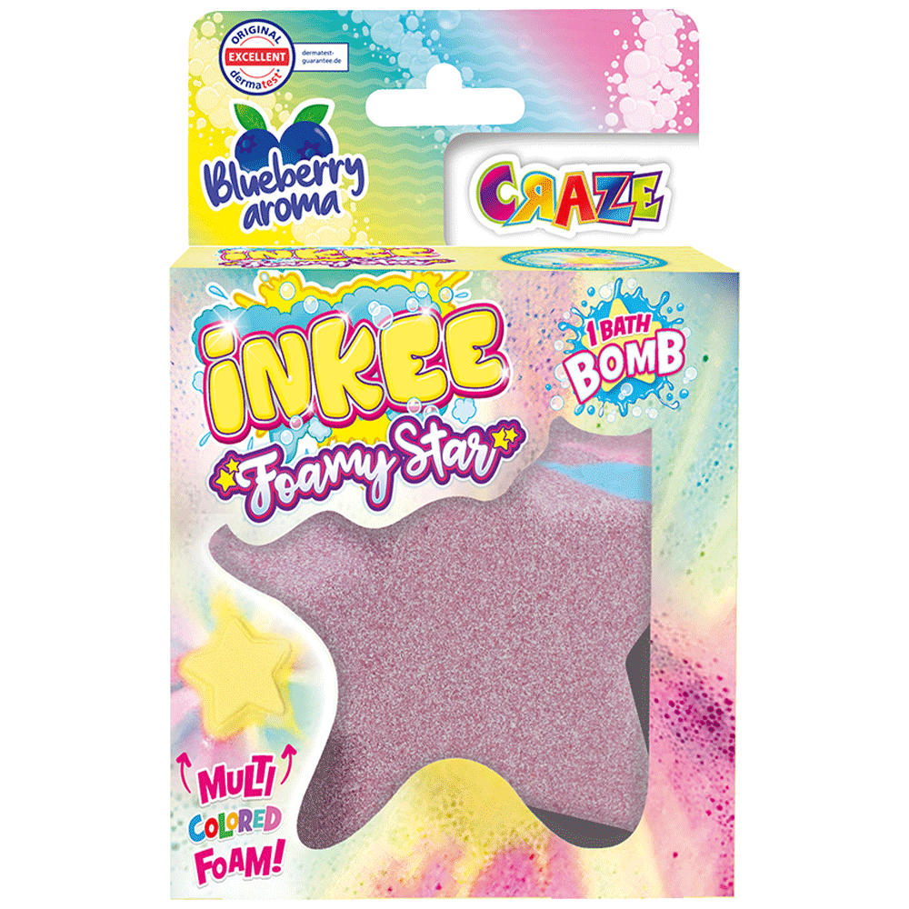 Bild: Craze Badebombe Foamy Star