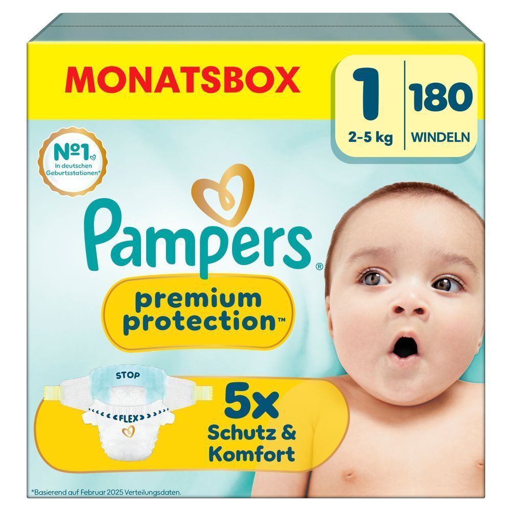 Bild: Pampers Premium Protection Größe 1, 2kg - 5kg 