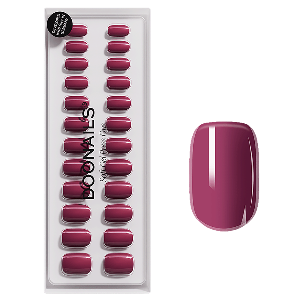 Bild: DOONAILS Soft Press Ons Short Square Bubblegum