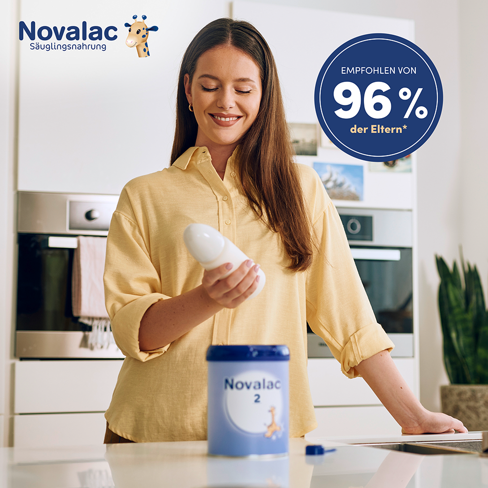 Bild: Novalac 2 Folgemilch 6-12 Monate 
