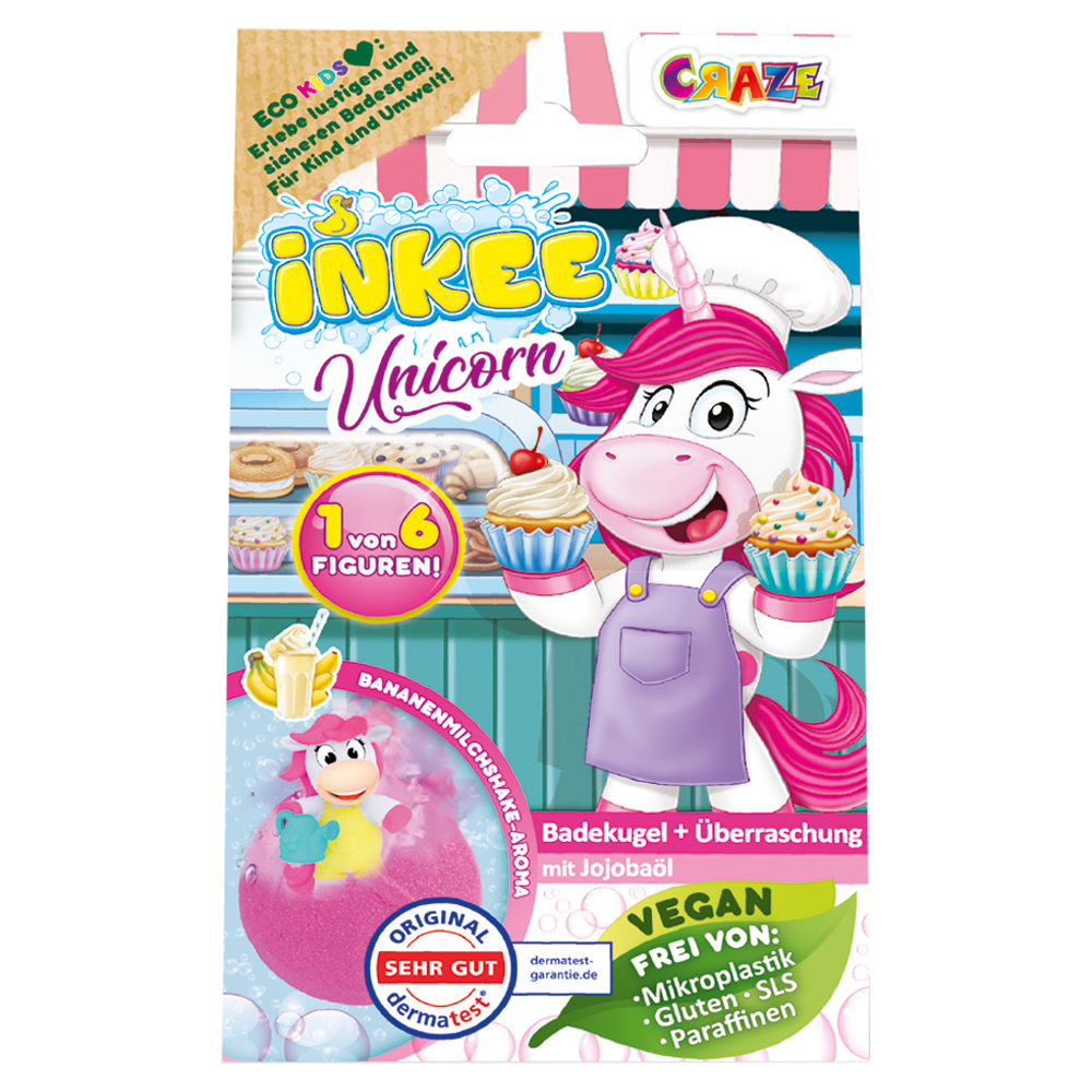 Bild: Craze Badekugel Einhorn 