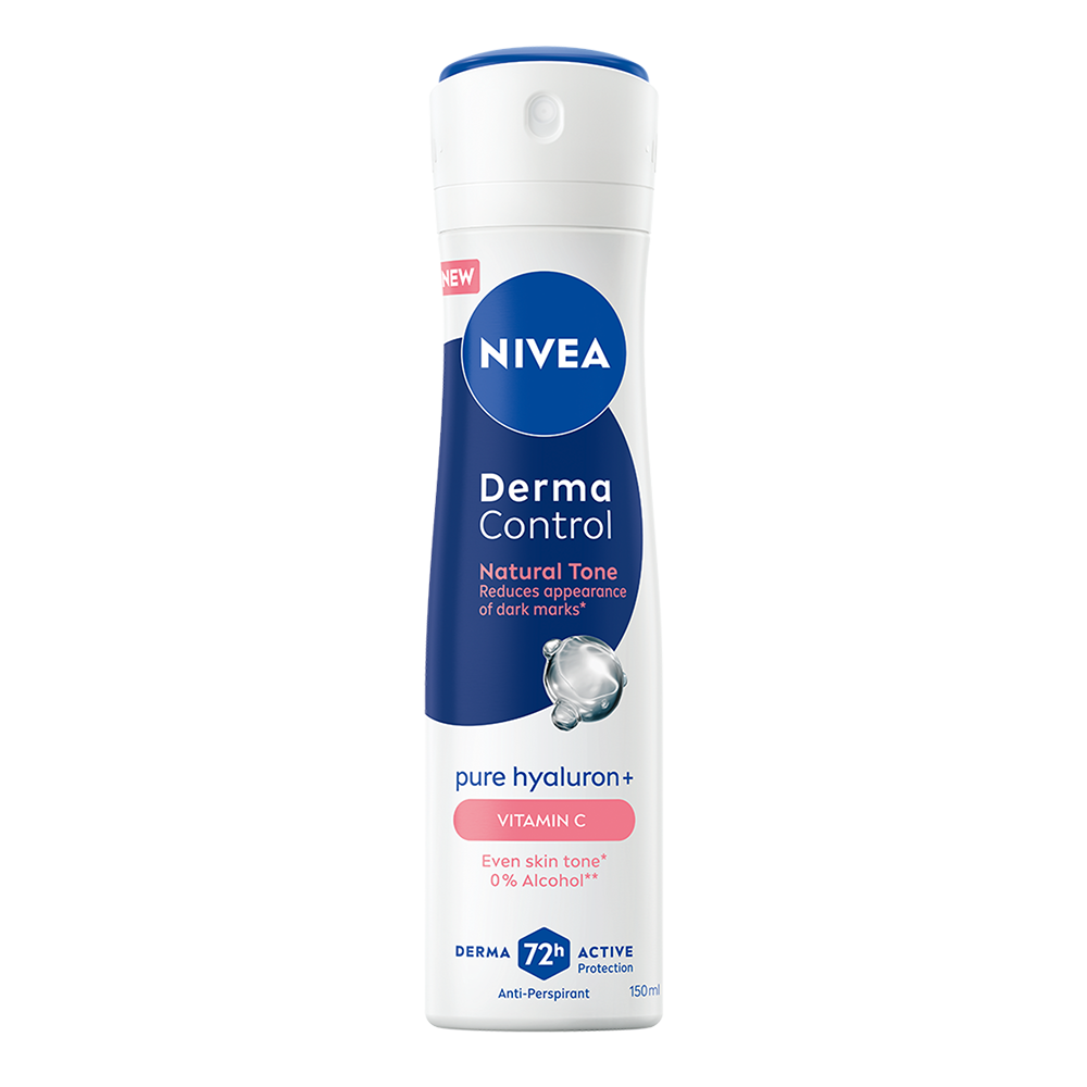 Bild: NIVEA Deo-Spray Derma Control Natural Tone 