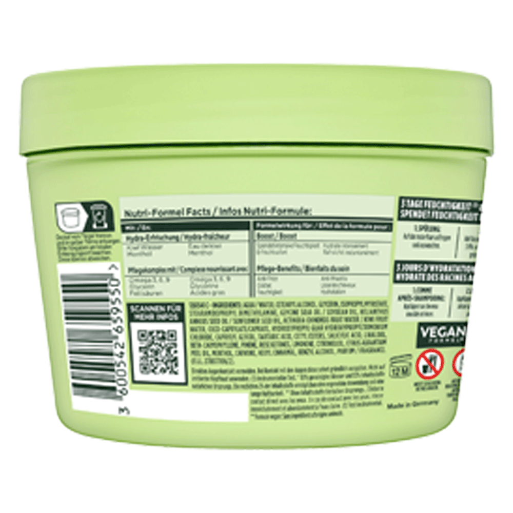 Bild: GARNIER FRUCTIS Multi-Use Haarmaske Kiwi Menthol Hair Food 