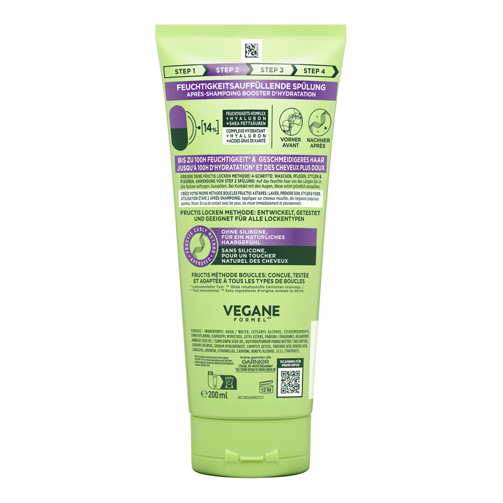 Bild: GARNIER FRUCTIS Fructis Locken Methode Spülung 