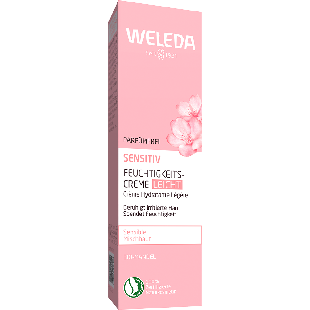 Bild: WELEDA Feuchtigkeitscreme Leicht Sensitiv 
