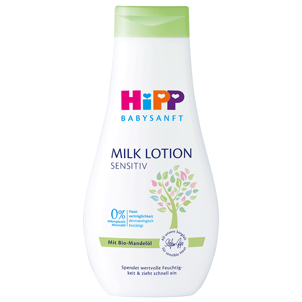 Bild: HiPP Babysanft Milk Lotion Sensitiv