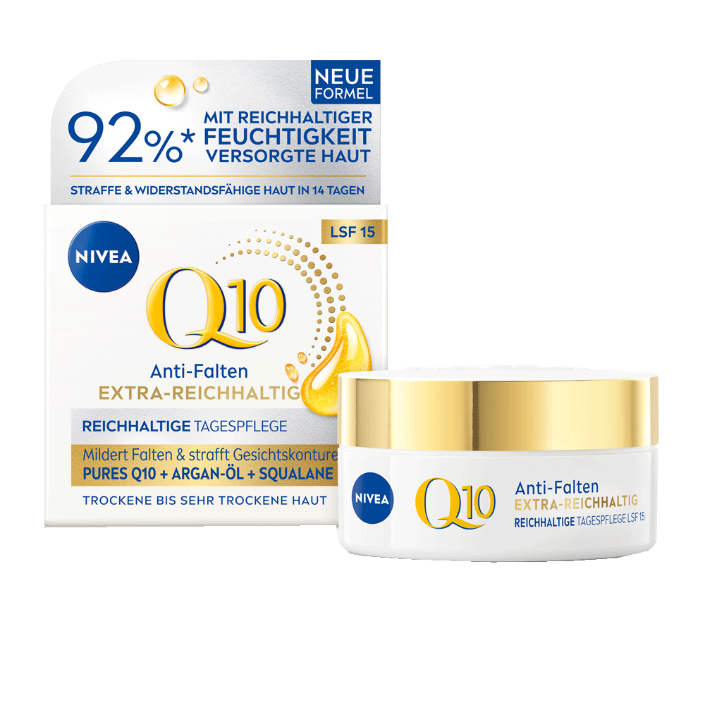 Bild: NIVEA Q10 Anti-Falten Extra Reichhaltige Tagespflege 